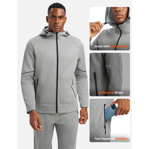 Ensemble de survêtement pour homme de qualité supérieure, sweat-shirt et pantalon de survêtement en deux pièces, 100% coton molletonné, impression personnalisée, ensembles de jogging, survêtements unisexes - Product Image 5
