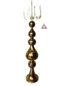 Minarets en laiton faits à la main de haute qualité artisanat arabe de Style religieux avec belle décoration en métal fini polonais - Product Image 3