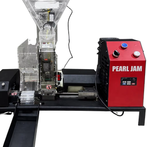 Machine à rouler les cigarettes, broyeur, double injecteur, entièrement automatique, haute efficacité, capacité de 6600 cigarettes par heure, entraînement pneumatique, double tension - Product Image 1