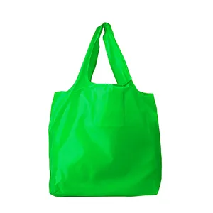 Borsa Shopper Pieghevole in RPET Ecologica, Borsa Promozionale Eco-Consapevole per Gadget - Product Image 6