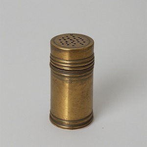 Handcrafted Wooden Salt And Pepper Mill With Antique Bronze <b>Grinder</b> Artisan Made Offering Decorative Accent For Dining - Product Image 3