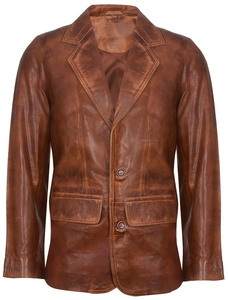 Chaquetas de cuero genuino para motorista, venta al por mayor, último estilo, diseño único, de cuero, informal, para motocicleta, nuevo - Product Image 2