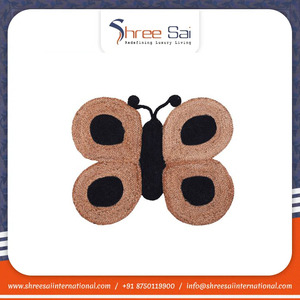 Alfombra de yute empenachada a mano de tamaño personalizado, respetuosa con el medio ambiente, fabricante indio de lujo, alfombras bordadas de fábrica, algodón al por mayor - Product Image 2