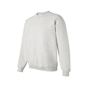 Sudadera de cuello redondo de punto de algodón de gran tamaño liso Jacquard Pull impresión personalizada LOGO XS tamaño diseñador OEM ODM suéter de hombre otoño - Product Image 3