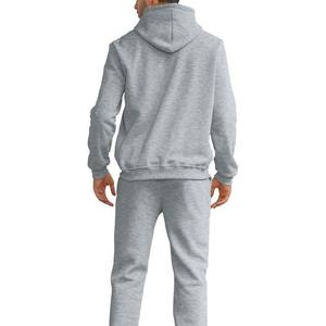 Trajes de chándal personalizados para hombre, conjuntos de pantalones de chándal y Sudadera con capucha, Jogger Plain Oversized 100% Cotton Fleece 420Gsm, chándales de invierno para hombre - Product Image 5