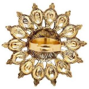 Osidied <b>Gold</b> Sun Jewelry Elegant Brass for Party Occasions - Product Image 2