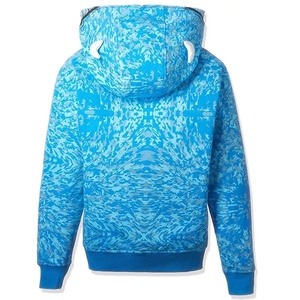Sudadera con capucha OEM para hombre, con cremallera completa, logotipo personalizado, forro polar de algodón, ecológica y lisa - Product Image 5