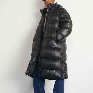 <b>Mens</b> insulated puffer <b>long</b> <b>jacket</b> providing full length warmth and durable winter ready performance - Product Image 5