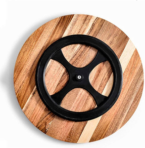 Meilleure vente de stockage en bois Lazy Susan Mordent Design Home Storage avec pièce de qualité exclusive à un prix abordable - Product Image 2