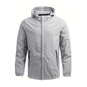Veste Softshell Imperméable Durable à Fermeture Éclair pour Hommes Coupe-Vent Respirant Hiver Randonnée Camping en Plein Air - Product Image 4