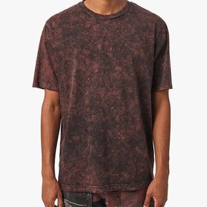 เสื้อยืดถักพิมพ์ลายตามสั่งขายส่งสำหรับผู้ชาย 180gsm ผ้าฝ้าย 100% ทรงหลวม - Product Image 2