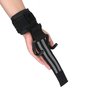 สายรัดยกน้ำหนักแบบหนาพิเศษ สายรัดข้อมือสำหรับดึงข้อ สายรัดยกน้ำหนักแบบพาวเวอร์ลิฟติ้ง สายรัดเดดลิฟต์ ที่จับยกน้ำหนักแบบมีแผ่นรอง ตะขอสำหรับออกกำลังกาย - Product Image 6