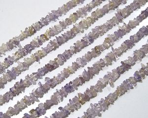 Améthyste rose naturelle puce irrégulière gravier pépite non coupée 4mm à 8mm perles couleur rose fabrication de bijoux perles brin 34 pouces de long - Product Image 4