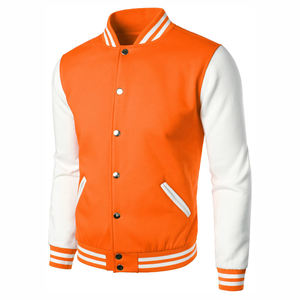 Veste universitaire audacieuse pour hommes, coupe confortable, parfaite pour les sorties décontractées, avec des coutures classiques, idéale pour le sport. - Product Image 2