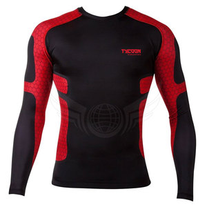 Recién llegado personalizado Rash Guard Etiqueta Privada Rash Guard en el mejor Material bajo MOQ Rash Guard - Product Image 1