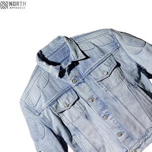 ¡Novedad de 2025! Chaquetas vaqueras elegantes de Hip Hop personalizadas al por mayor para hombres y mujeres con un estilo único - Product Image 2