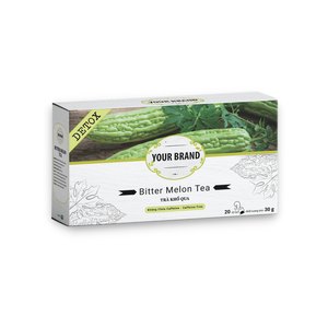 Fabricant du Vietnam de sachets de tisane en gros de sachets de thé mélangés confortables sans caféine sachets pyramidaux thé au melon amer - Product Image 4