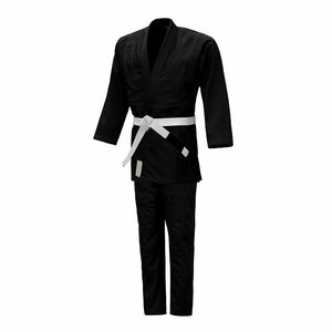 Alto rendimiento azul/negro BJJ Gi uniforme diseño personalizado ajuste duradero 100% algodón brasileño Jiu Jitsu Kimono competición de entrenamiento - Product Image 6