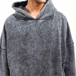 Survêtement pour homme en tissu doux, lavage à l'acide, design unique, vente en gros, écologique, vêtements d'hiver, prix raisonnable, survêtement pour homme en lavage à l'acide - Product Image 2