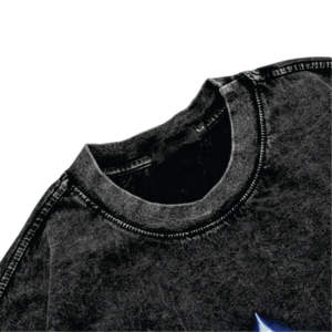 เสื้อยืดโอเวอร์ไซส์แขนสั้นผ้าฝ้าย 100% คุณภาพสูงสำหรับผู้ชายและผู้หญิง สไตล์สตรีทลำลอง แห้งเร็ว รับผลิตตามแบบ OEM - Product Image 6