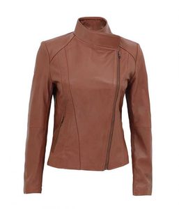 Leather Women's <b>Jackets</b> From Pakistan High Quality Women Fashion Women's Leather <b>Jackets</b> Original Sheepskin Leather Custom Size - Product Image 4