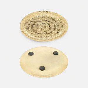 Dessous de verre en métal doré à bas prix pour décoration de table et accessoires Dessous de verre en métal à fabriquer en Inde - Product Image 2