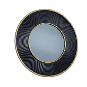 Modern <b>Black</b> Metal Wall <b>Mirror</b> Bulk Supplies for Home Furniture Decorative for Living Room & Bedroom - Product Image 2