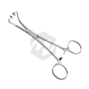 Abrazadera de toalla no perforada Hoff, instrumentos médicos de acero inoxidable de grado quirúrgico, drapeado seguro, autoclavable, no penetrante - Product Image 1