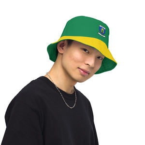 Chapeaux de surf en nylon léger de couleur personnalisée unie de haute qualité Chapeau seau coupe-vent - Product Image 1