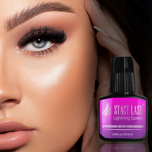 Colle pour extensions de cils vegan, cruelty-free, imperméable, séchage ultra-rapide (0,3 sec), noire, professionnelle, 5ml/10ml - Product Image 4