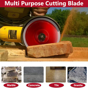 Tile Blade Ultra-Thin 4" 200mm Ceramic Diamond Saw Blade for Asphalt <b>Brick</b> <b>Cutting</b> with Adapter -002 OEM Hot Press - Product Image 5