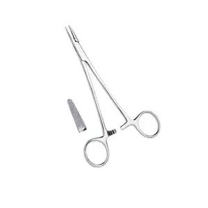 Adson Naaldhouder 7 "(18Cm), Standaard Rechte Punten Roestvrijstalen Naaldhouder Forceps Chirurgische Instrumenten