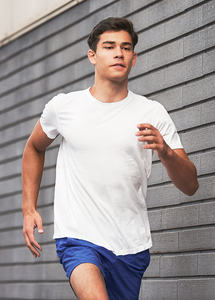 Barato 100% poliéster de secado rápido gimnasio Fitness correr niñas señoras mujer logotipo personalizado deporte transpirable Yoga desgaste camiseta para hombres - Product Image 5