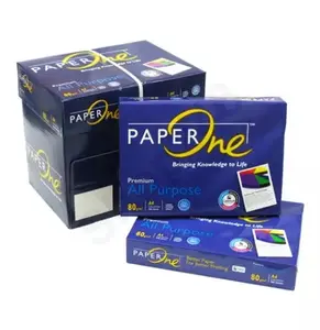 PaperOne multiusos 80 GSM tamaño A4 resmas 500 hojas 5 en un cartón/papel Bond para la venta/papel un tamaño A4 papel 70 Gsm