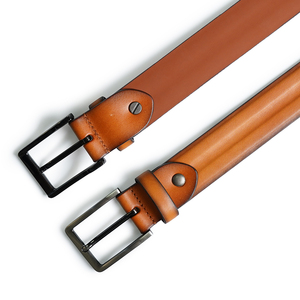 เข็มขัดหนังแท้ราคาโรงงานสำหรับผู้ชายและผู้หญิง รับทำโลโก้ งานแฮนด์เมด สไตล์ลำลอง หัวเข็มขัดแบบต่างๆ - Product Image 3