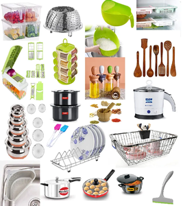 Mejores marcas indias, accesorios de cocina One Stop al por mayor de calidad superior, utensilios de cocina, juego de cocina - Product Image 1