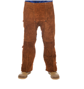 Pantalon de soudage en cuir Travail de soudage Tanzanie Tablier de soudage avec manches - Product Image 4