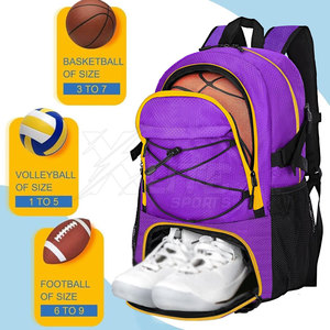 Bolsa de Baloncesto de Nailon de Alta Calidad Resistente al Agua, Correa Ajustable, Capacidad de 30-40L, Cómoda y Transpirable para Deportes y Gimnasio - Product Image 4