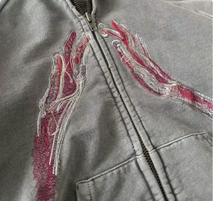 Top Trending totalmente personalizado nuevo sudaderas con capucha hombres sudaderas con capucha 2024 hombres ropa Casual último estilo Zip up sudaderas con capucha - Product Image 6