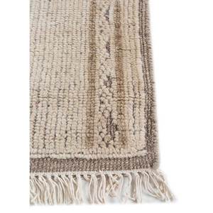 Thyme Ivory Geometric Wool <b>Rugs</b> 9x12 Hand Knotted <b>Boho</b> for Home Use-for Living Hallway Bedroom Rectangle Patchwork Abstract - Product Image 4