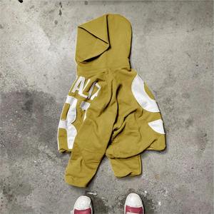 Sweat-shirts en molleton 100% coton avec logo personnalisé, vente en gros, appliqué, patch brodé, haute qualité, OEM, vente chaude, écologique, pour hommes - Product Image 6