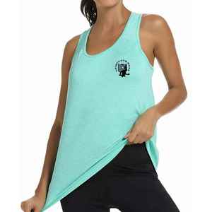 Débardeur de sport écologique à séchage rapide, col rond, respirant, crop top en coton biologique pour le fitness, l'entraînement et la course à pied pour femmes - Product Image 6