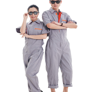 Vêtements de travail à manches courtes d'été au prix de gros, uniformes d'ensemble, vêtements de travail personnalisés à usages multiples, combinaisons et combinaisons - Product Image 1