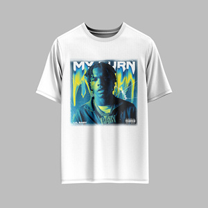 T-shirt en coton surdimensionné uni unisexe Streetwear goutte épaule étiquette personnalisée t-shirt en gros - Product Image 3