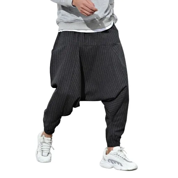 Hiver 2024 Hommes Pantalon stretch à taille élastique avec poches à rabat Pantalon sarouel Pantalon de survêtement confortable en polaire 2024