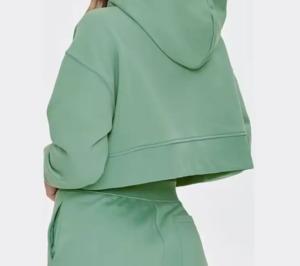 High Quality <b>Women</b> Tracksuit Light <b>Weight</b> Breathable Plus Size Popular Winter Pullover 2 Piece <b>Set</b> Plain Style Fashion Tracksuit - Product Image 5