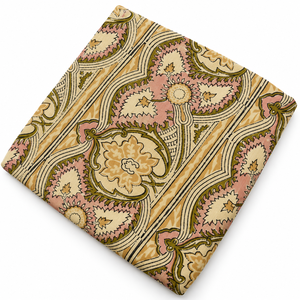 Custom Design Organic Eco-Friendly Lightweight Woven Handblock Quick-Dry <b>Purple</b> Flower Printed 60S60S Yarn 44 Cotton <b>Fabric</b> - Product Image 3