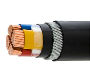 म्यान पावर केबल के लिए भूमिगत तांबे कंडक्टर XLPE अछूता स्टील वायर बख्तरबंद (SWA) परमवीर चक्र के साथ 0.6/1KV YJV32 के एल. वी. केबल - Product Image 4