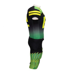 Uniformes de Fútbol Americano Personalizados para Equipos Adultos, Impresión Digital, Liga Profesional, Pantalones Cortos Anti-UV, 100% Poliéster - Product Image 6