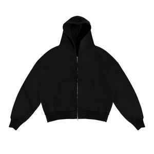 Pantalones holgados, chándal, pantalones de chándal, ropa de calle de gran tamaño, chándal para hombre, conjunto con capucha y cremallera, chándal en blanco, chándal para correr - Product Image 5